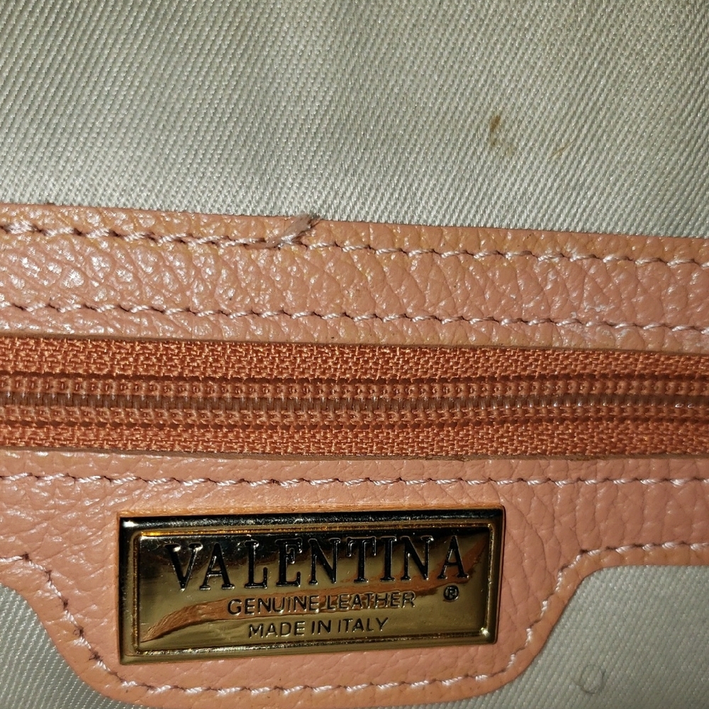 Valentina Lambskin Leather Satchel - Picture 11 of 14